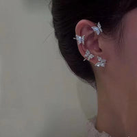 Butterfly Ear Clip & Hook Earrings – Lightweight Statement Jewelry for Pierced & Non-Pierced Ears