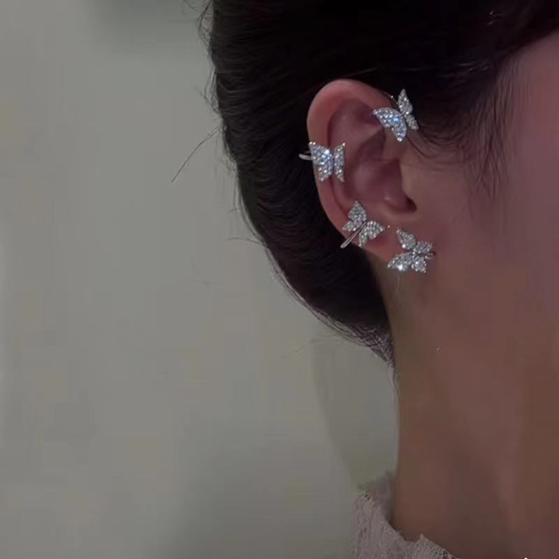 Fashion Earring Butterfly Ear Clip And Ear Hook Jewelry What Else You Got?