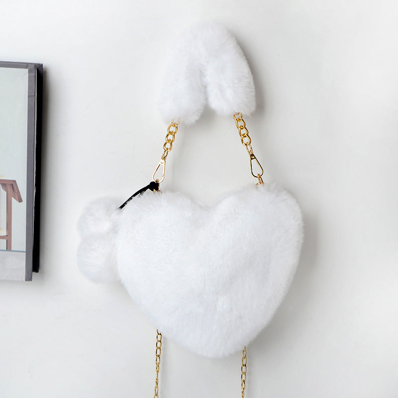 Love Bags Soft Plush Handbags Women Valentine's Day Party Bag What Else You Got?