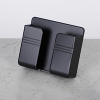 Wall-Mounted Phone Charging Rack – No-Drill Adhesive Storage Box for Tangle-Free Charging
