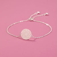 Glow-in-the-Dark Silver Bracelet – Adjustable Luminous Copper Bangle