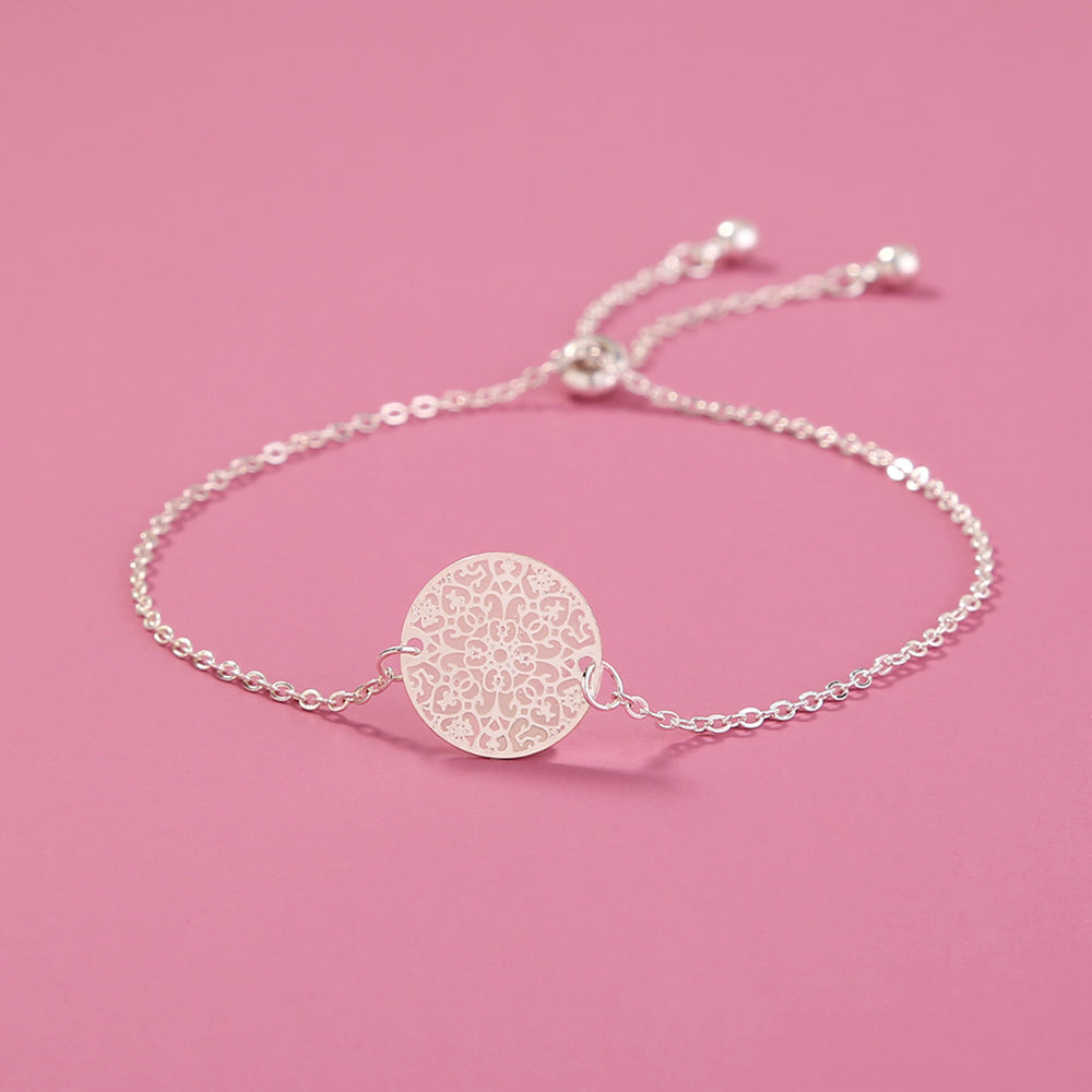 Silver Textured Glow‑in‑the‑Dark Bracelet What Else You Got?