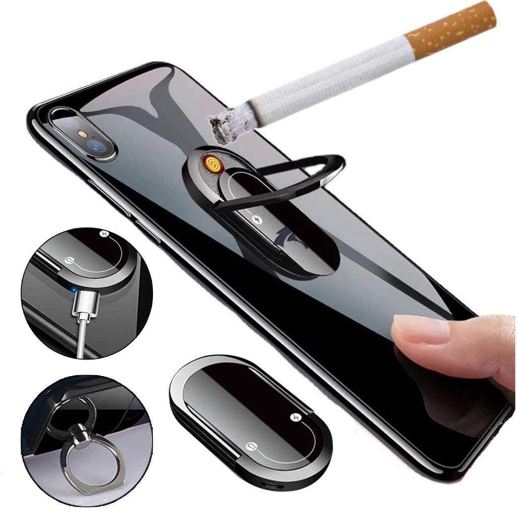 2‑in‑1 USB Plasma Lighter & Mobile Phone Holder What Else You Got?