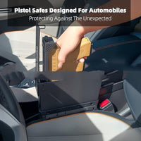 In-car Fingerprint-activated Handgun Safe