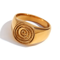 Fashion Temperament Fingerprint Ring For Women