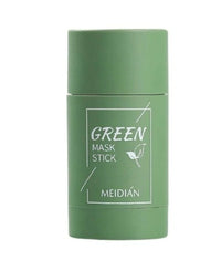 Green Tea & Eggplant Clay Mask Stick | Deep Pore Cleansing & Oil Control | Acne-Fighting Skincare
