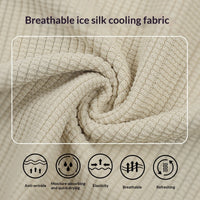 Summer Color-Block Knitted Versatile Business-Casual Shirt