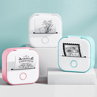 Phomemo T02 Mini Bluetooth Label Printer - Inkless & Portable - Perfect for Students, Home & Office - Supports 10 Languages