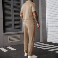 Elegant Christian Casual Polo & Pants Set - Modest Two-Piece Outfit for Men & Women