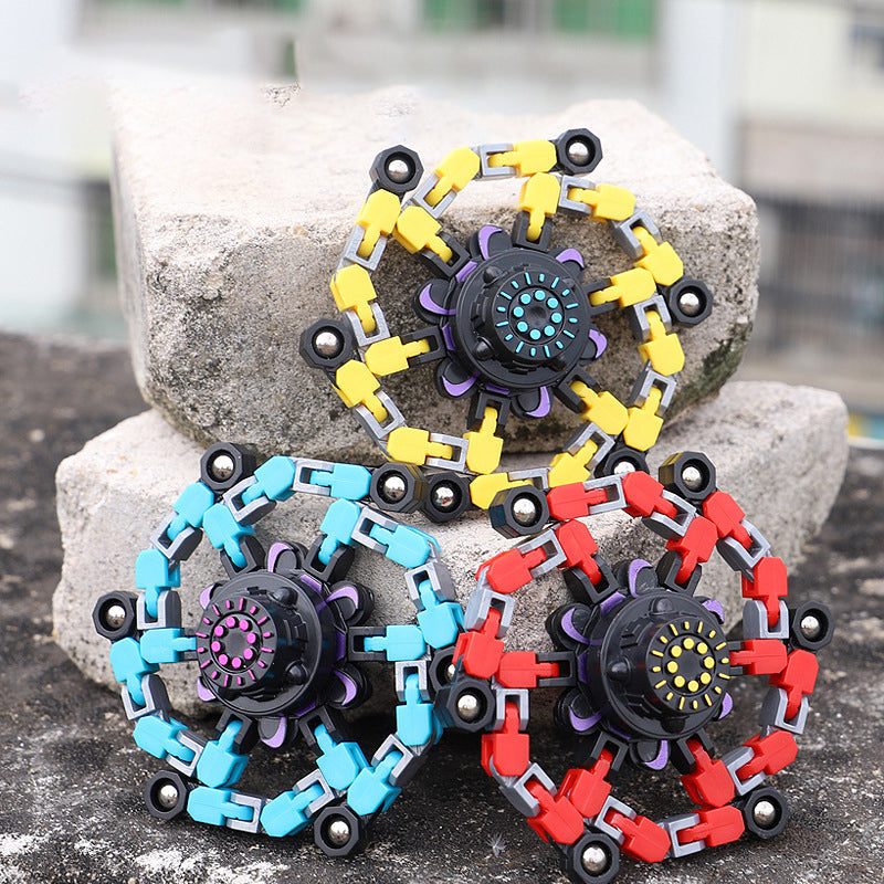 Deformed Fidget Spinner Chain Toys for Children – Antistress Hand Spinner, Sensory Gyro, Stress Relief Gift What Else You Got?
