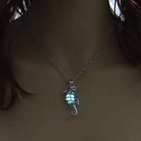 Glow-in-the-Dark Seahorse DIY Necklace Kit – Christian Craft for Kids & Adults
