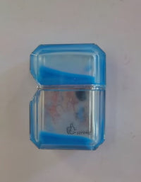 Glowing Quicksand Windproof Butane Lighter – Metal EDC Lighter with Light Effect