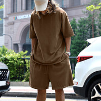 Men's Summer Christian Sports Wear Set - Comfortable & Stylish 2-Piece Outfit