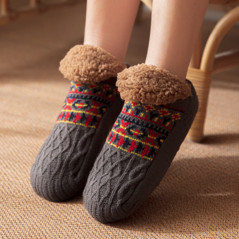 Cozy Fleece Bootie Slipper Socks – Non-Slip Warm Indoor Socks for Men & Women What Else You Got?