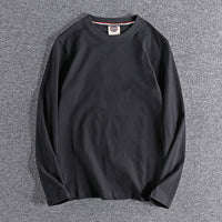 Classic Washed Cotton Pullover Base Shirt - Comfortable & Breathable