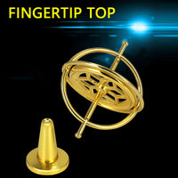 Educational Metal Finger Gyroscope - STEM Toy for Kids & Stress Relief