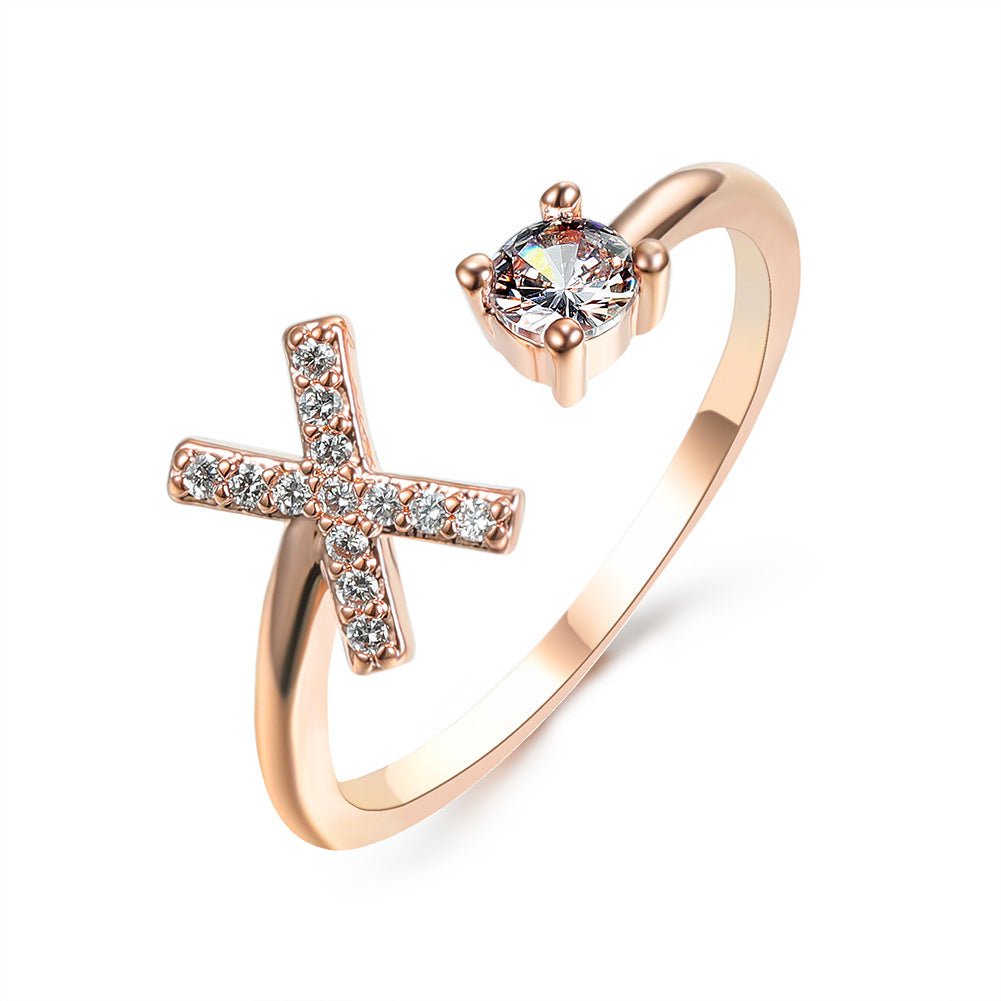 New Design Adjustable 26 Initial Letter Ring Fashion Jewelry For Women Simple Elegant Jewelry What Else You Got?