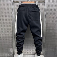 Comfortable & Stylish Casual Jogger Pants - Elastic Cuffs, Loose-Fit, On-Trend Black Pants for Everyday Wear