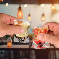 Skull Wine Glasses Set - Bold Gothic Barware Gift for Any Occasion