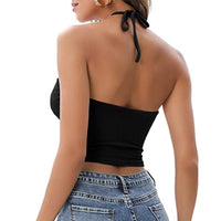 Summer Halter Camisole Vest - Modest & Stylish Women's Top with Hollow Design