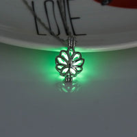Glow-in-the-Dark Lotus DIY Necklace - Spiritual Light & Creative Faith Jewelry
