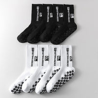 Non-Slip Athletic Socks with Nylon Dot Grip - Stay Steady in Faith & Fitness