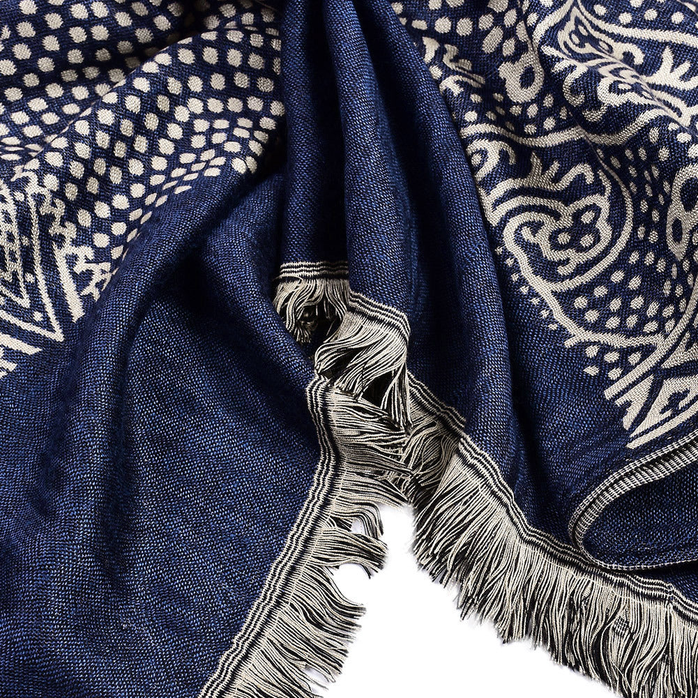 Ethnic Yarn‑Dyed Totem Scarf What Else You Got?