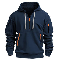 Relaxed Fit Oversized Hoodie – Unisex Plus Size Sweatshirt in 4 Colors