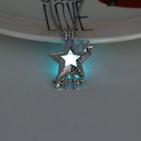 Radiant Faith Hip-Hop Rock Star Glow Necklace - Glows in the Dark - Christian Jewelry
