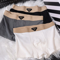 Men's Ice Silk Sport Boxer Briefs - Breathable & Fashionable Underwear