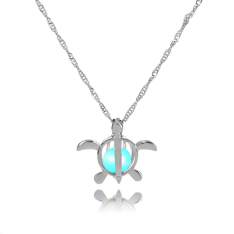 Glow‑in‑the‑Dark Multi‑Color Turtle Necklace What Else You Got?