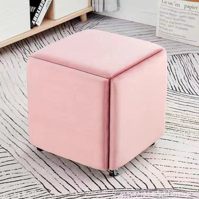 Rubik’s Cube 5-in-1 Storage Ottoman – Multifunctional Stool with Hidden Storage