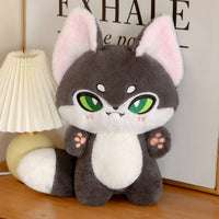 Adorable Wolf Plush Pillow – Cuddly Stuffed Animal & Home Decor Combo