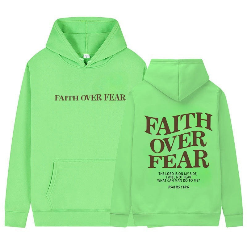 Faith Over Fear Christian Hoodie Christian Sweatshirt Jesus Hoodie Trendy Hoodie Bible Verse Shirt Unisex Aesthetic Clothes What Else You Got?