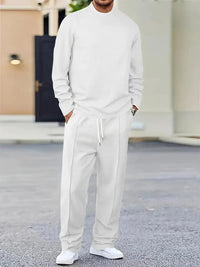 Classic Men's Minimalist Solid Color Suit - Casual & Comfortable
