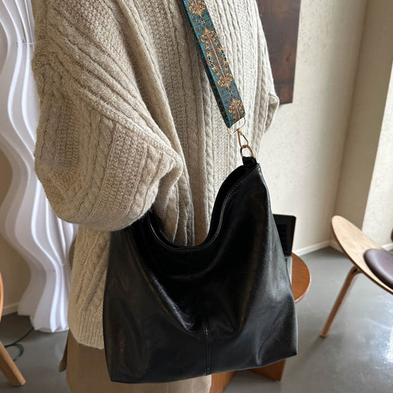 Ethnic Strap Bucket Shoulder Bag What Else You Got?