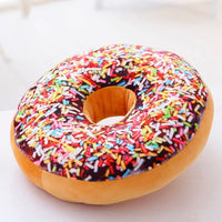 Adorable Donut Plush Pillow – Cute Cartoon Pillow for Bedroom & Gift | Soft & Squishy Home Decor