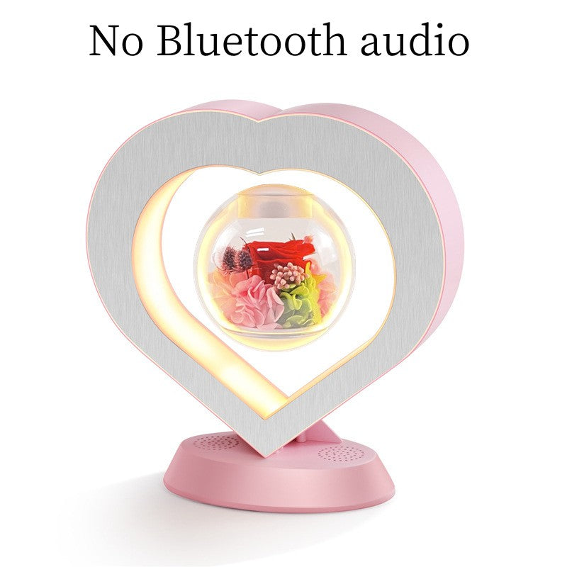 Valentines Day Gift Heart Floating Table LED Night Light Magnetic Levitation Creatives Lamp Desk Lamp Home Decor What Else You Got?