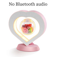 Eternal Love Floating Heart LED Night Light - Magnetic Levitation Lamp for Valentine's Day & Special Occasions