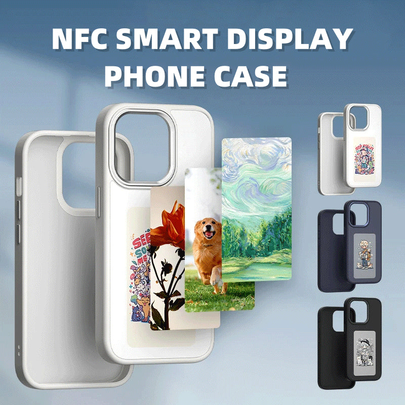 E-Ink Screen Phone Case – Customizable Secondary Display Cover