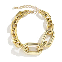 Chunky Gold Chain Necklace for Women | Bold Vintage Link Choker | 2026 Glamoratti Trend Jewelry