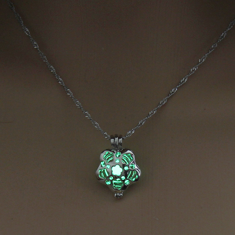 Glow‑in‑the‑Dark Rose Necklace What Else You Got?