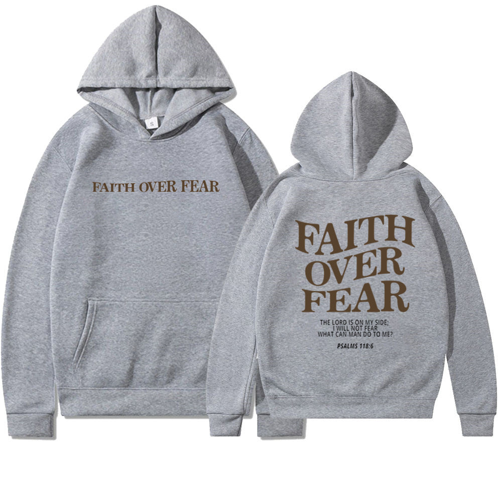 Faith Over Fear Christian Hoodie Christian Sweatshirt Jesus Hoodie Trendy Hoodie Bible Verse Shirt Unisex Aesthetic Clothes What Else You Got?