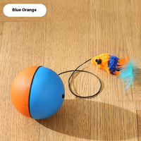 Automatic Cat Teasing Ball – Self-Rolling Interactive Toy for Cats & Dogs