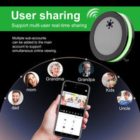 Guardian Angel WiFi Security Camera - Smart Home Protection with Two-Way Talk & Night Vision - Christian-Inspired Security Solution