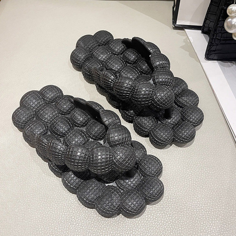 Bubble Slippers Summer Flip-flops Women Indoor Outdoor Flat Sandals Beach Shoes What Else You Got?