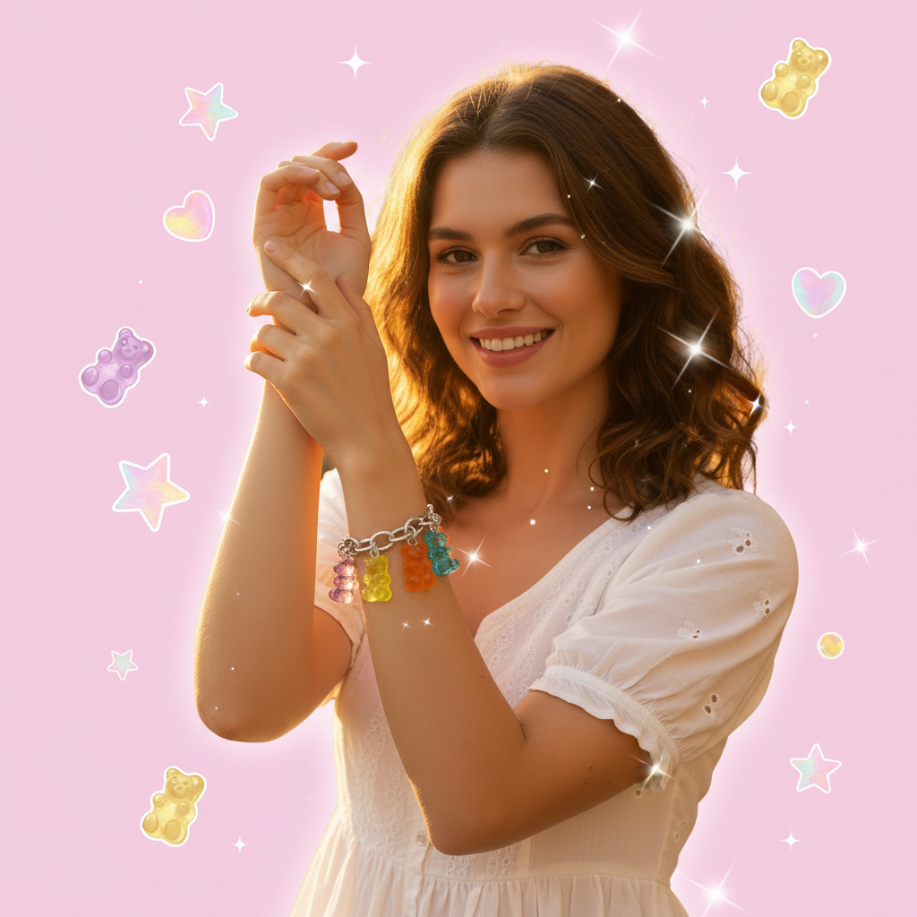 Candy Bear Charm Bracelet – Worn Editorial