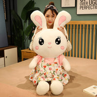 Adorable Flower Skirt Rabbit Plush Pillow - Perfect Christian Gift for Kids