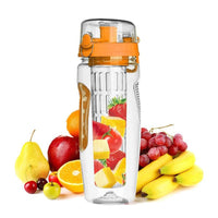 32oz Tritan Fruit Infuser Water Bottle – Leakproof, BPA-Free Hydration Bottle with Natural Fruit Flavor