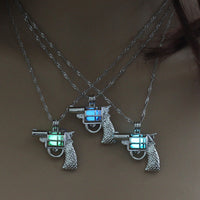 Glow-in-the-Dark Multicolor Necklace – Luminous Pendant Jewelry